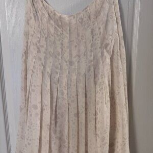 Aritzia Midi Silk Skirt